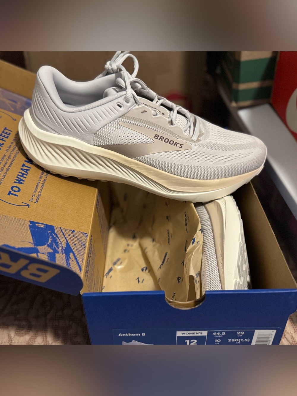 Brooks Women’s Neutral Running Shoes - Light Gray/Cream